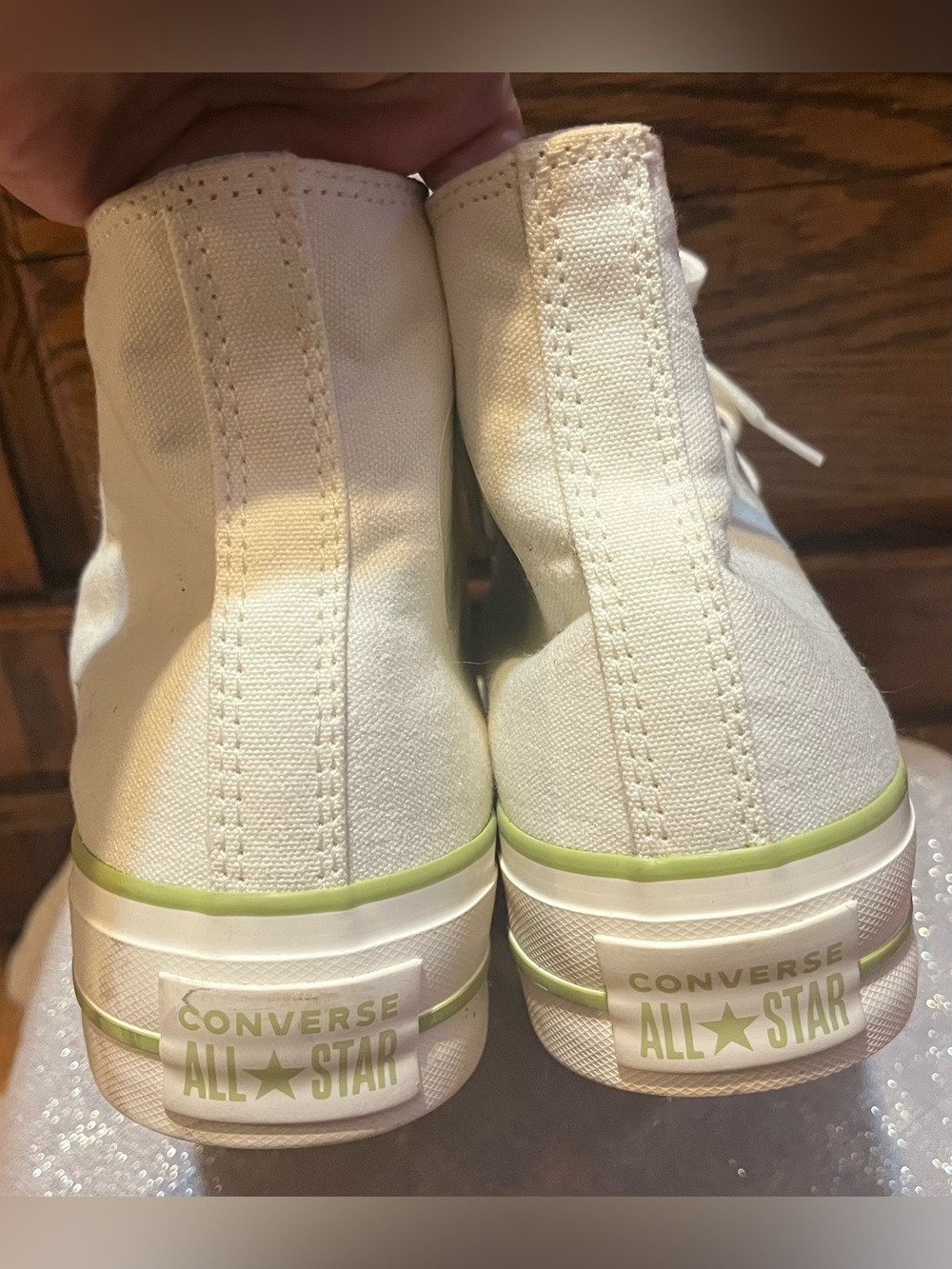 Converse Chuck Taylor All Star “Self Care Club” High Top Platform Sneaker (S 8) - Picture 5 of 12